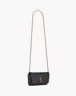 YSL Gaby Chain Phone Holder in Lambskin - Image 2